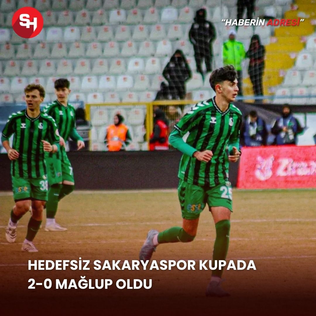 Kupada Hedefi Olmayan Sakaryaspor, Erzurumspor'a 2-0 Mağlup Oldu