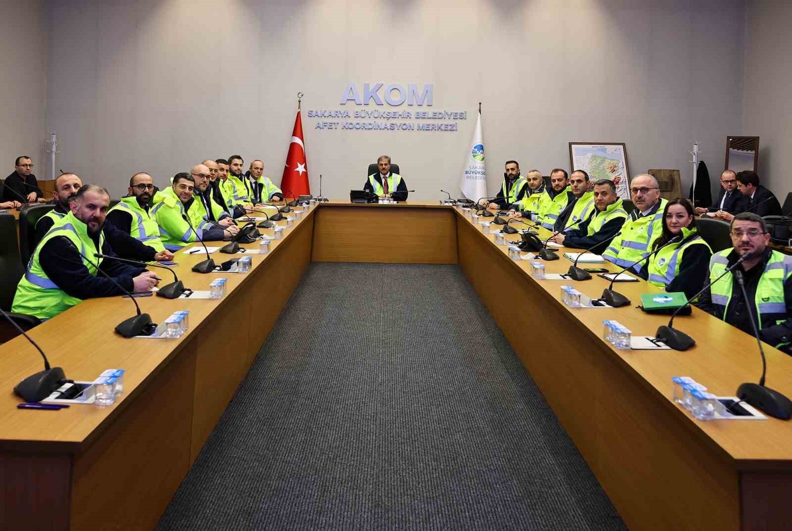 AKOM’da ‘kar’ gündemli toplantı