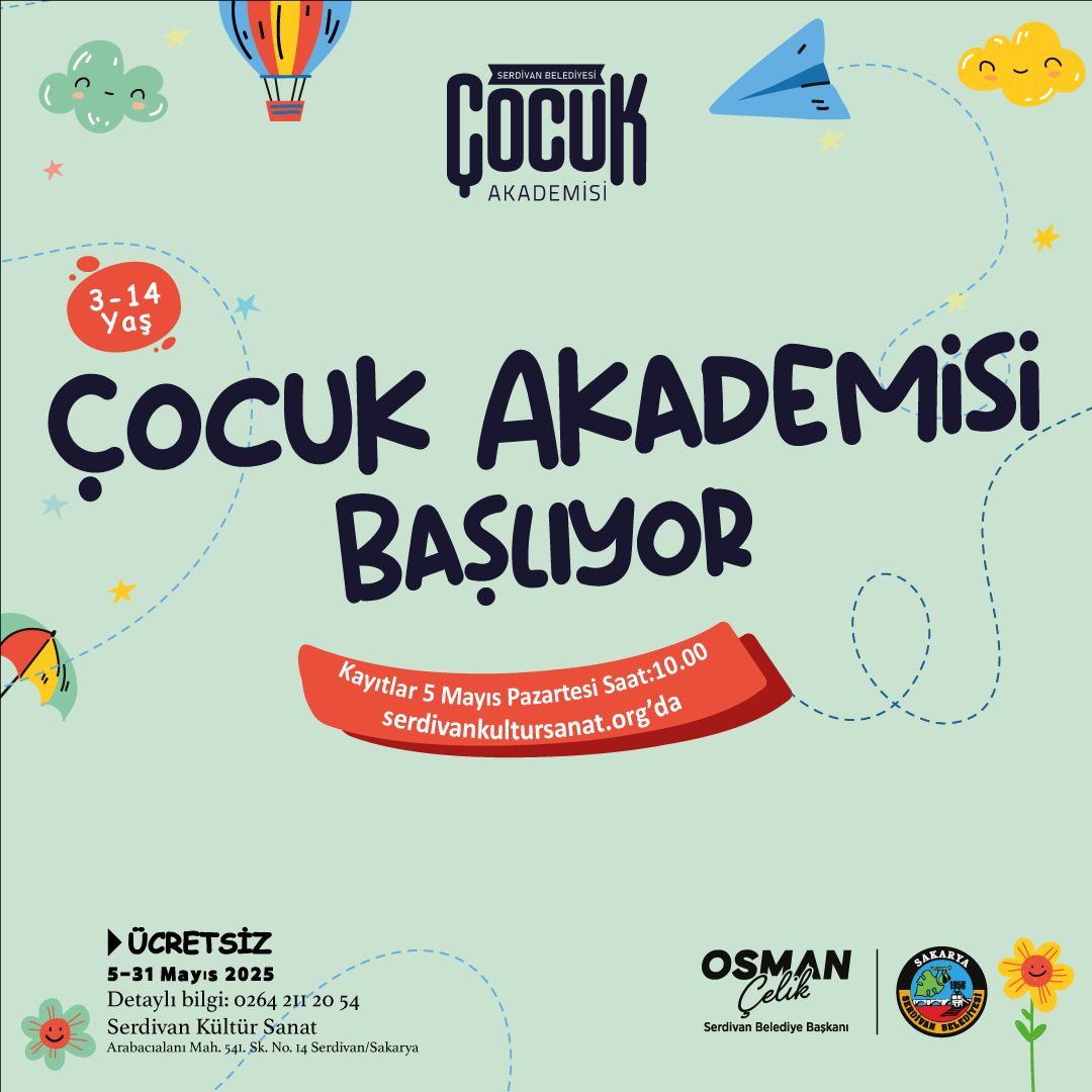 Çocuk Akademisi’nde Yeni Dönem Başlıyor!