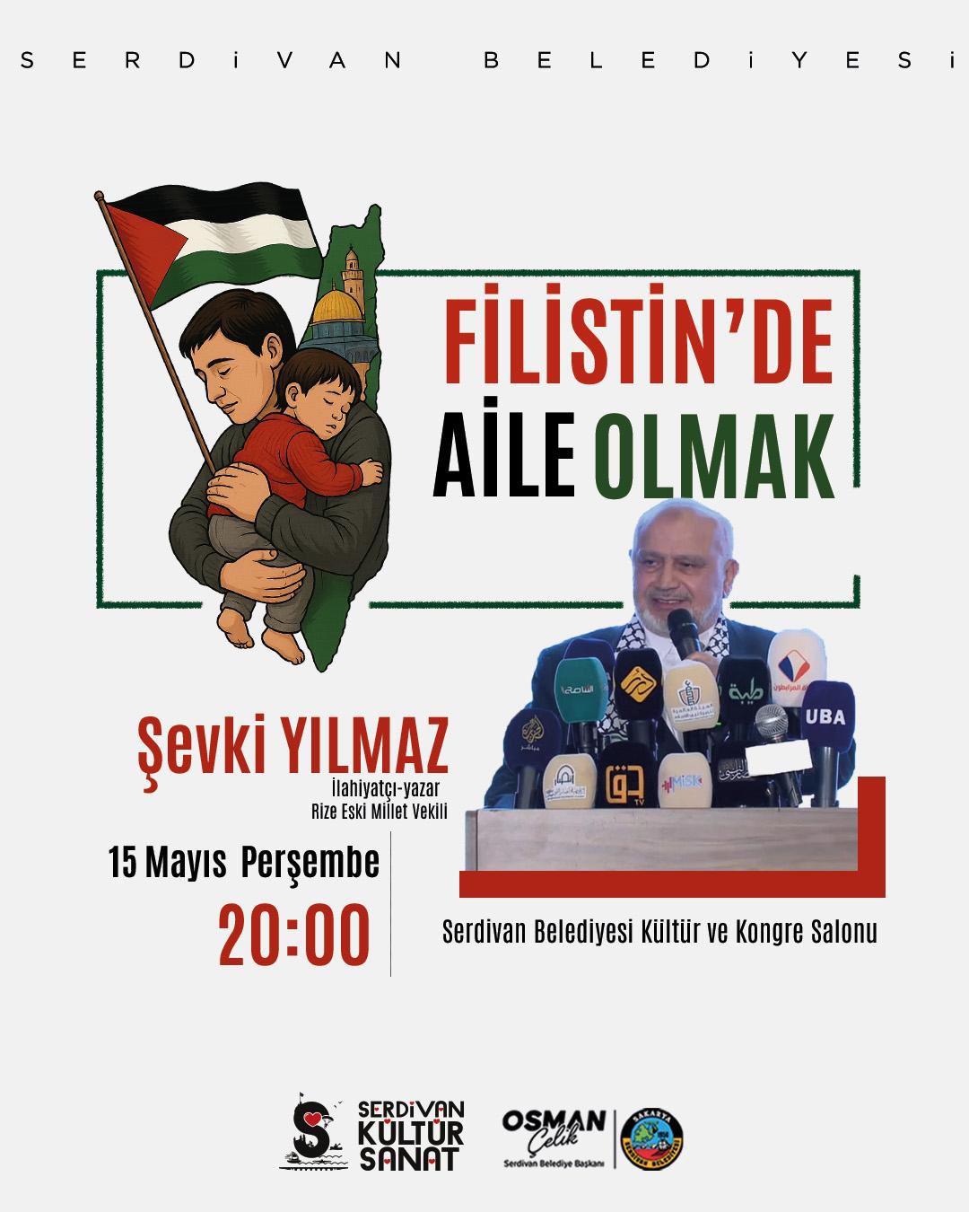 Serdivan’da Filistin’e Destek İçin Anlamlı Söyleşi