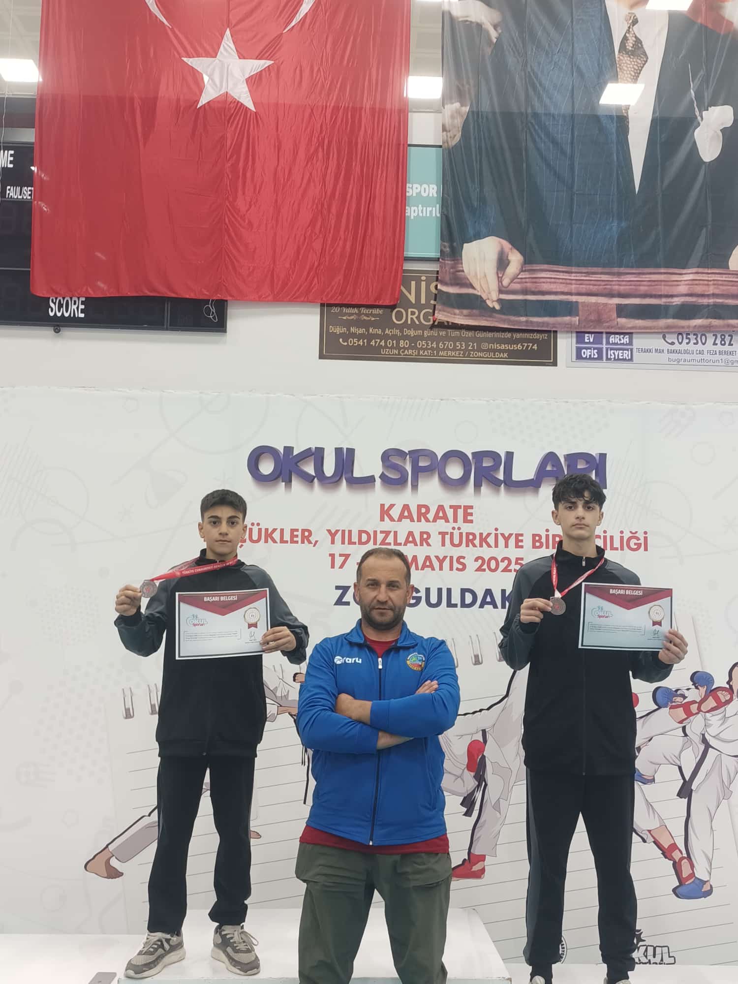 Serdivanlı Karatecilerden Çifte Madalya