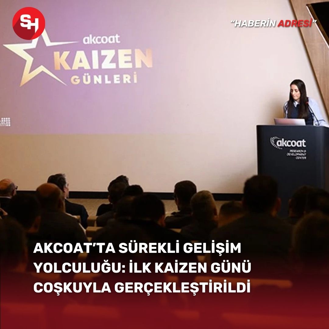 Akcoat’ta sürekli gelişim yolculuğu: İlk Kaizen Günü coşkuyla gerçekleştirildi