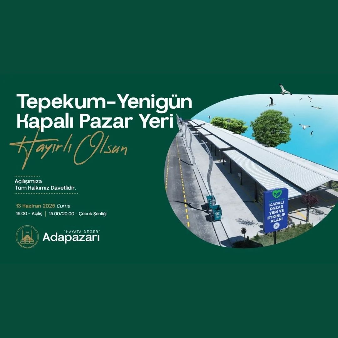 Tepekum–Yenigün Kapalı Pazar Yeri Hizmete Açılıyor