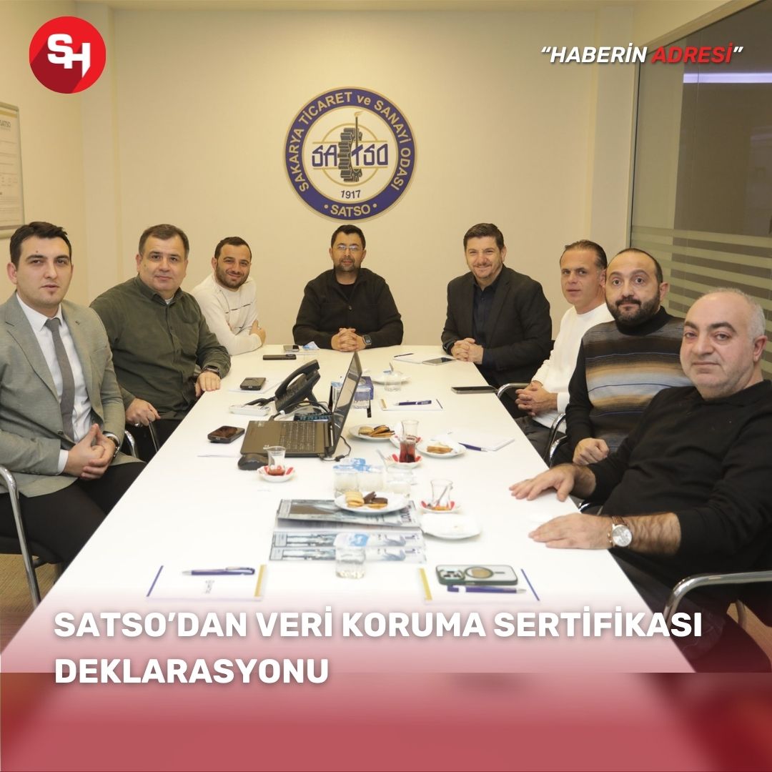 SATSO’dan Veri Koruma Sertifikası Deklarasyonu