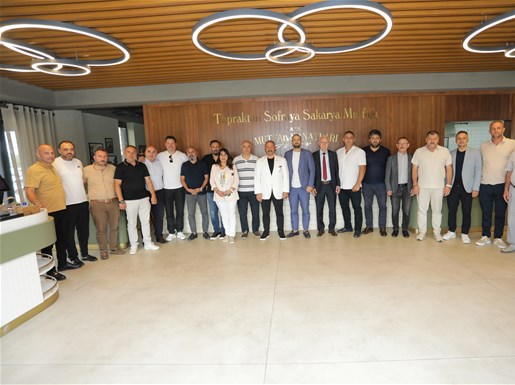 SATSO 34. Meslek Komitesi'nden Sakarya Müteahhitler Birliği'yle Ortak Toplantı