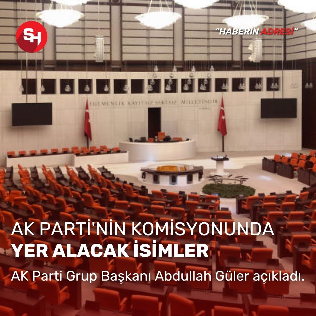 AK Parti'nin 'Terörsüz Türkiye' Komisyonunda Yer Alacak İsimler Belli Oldu