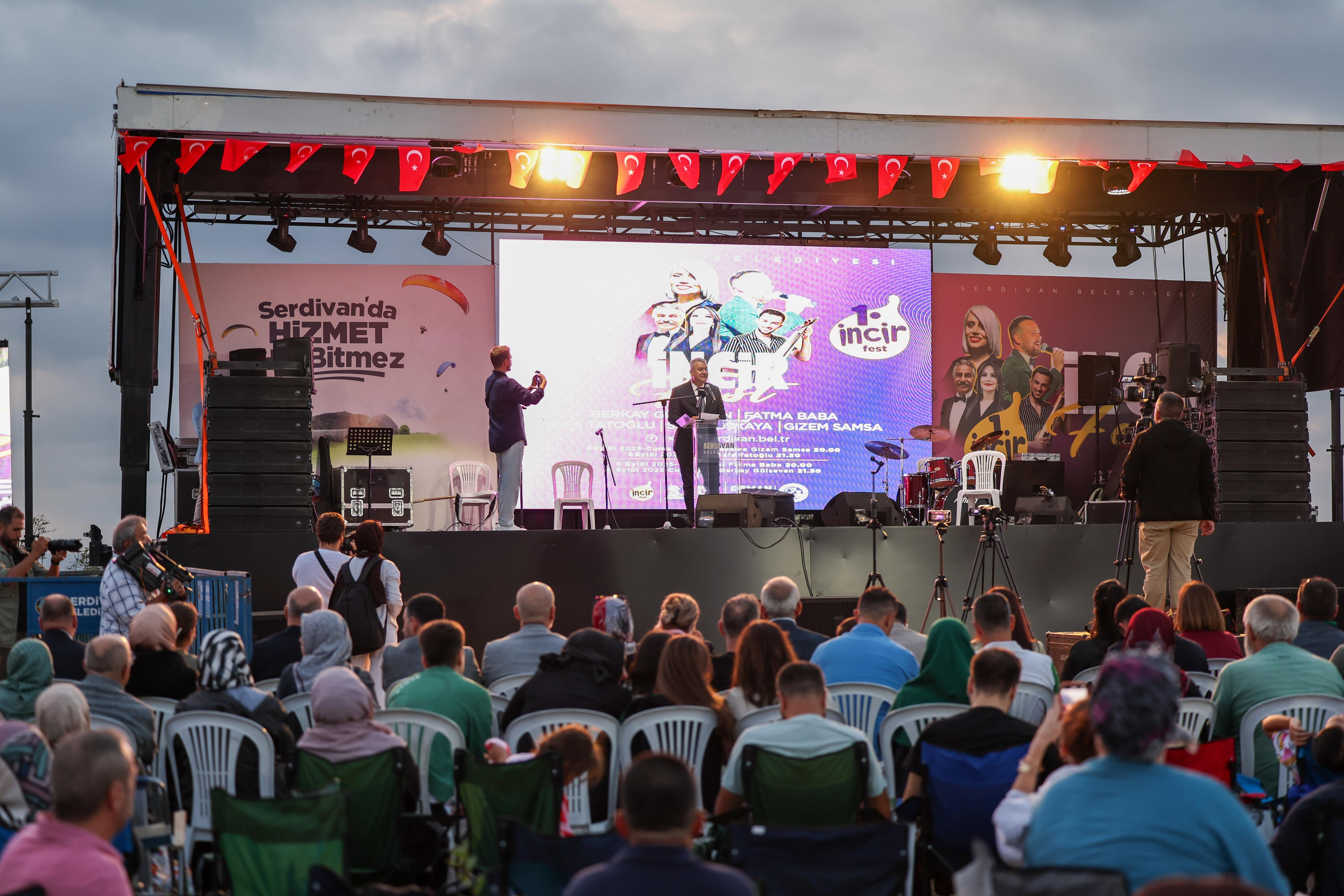 1.İncir Festivali Serdivan’a Çok Yakıştı