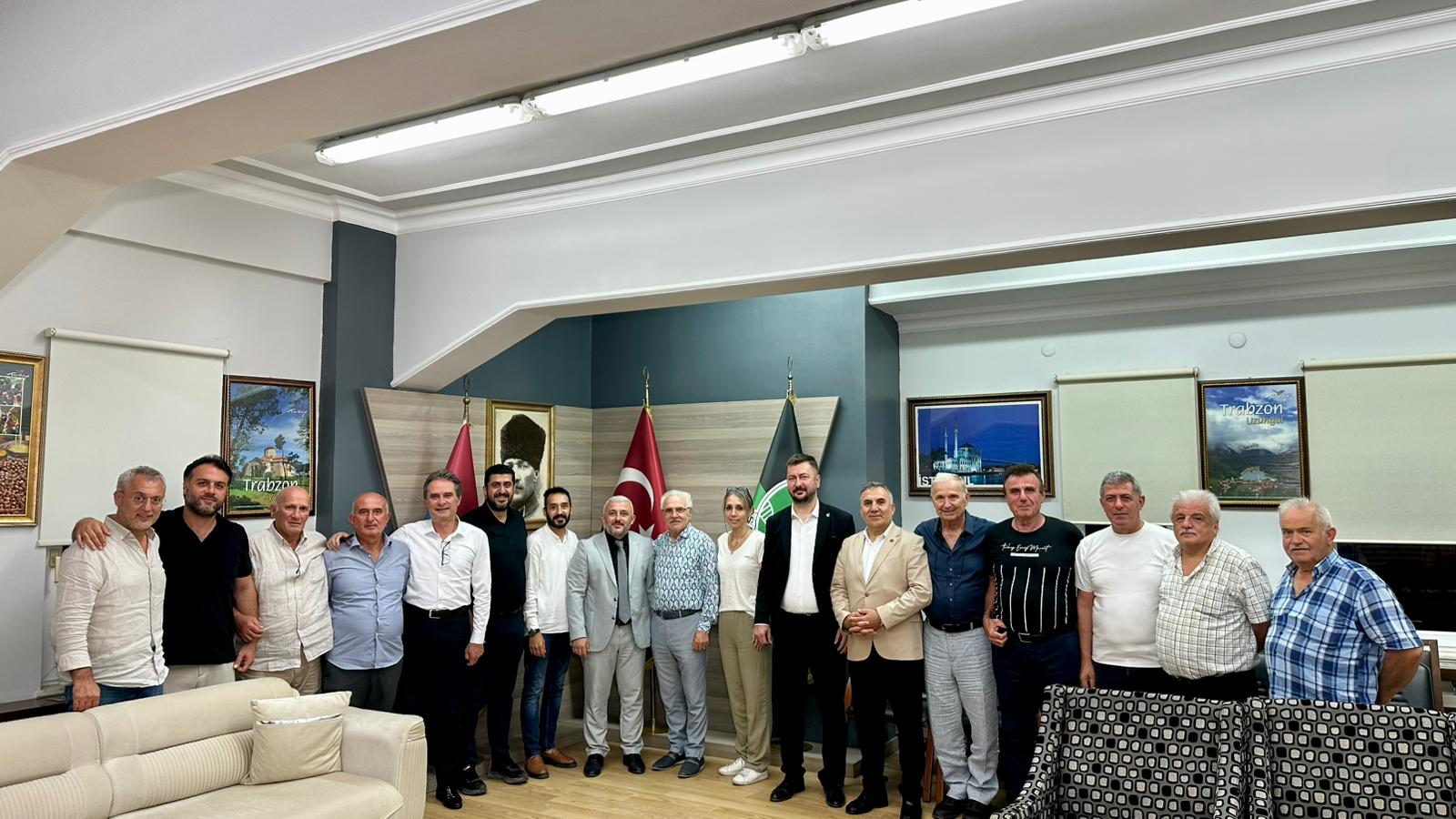 Refah Partisi’nden Trabzonlular Derneği’ne Dostane Ziyaret