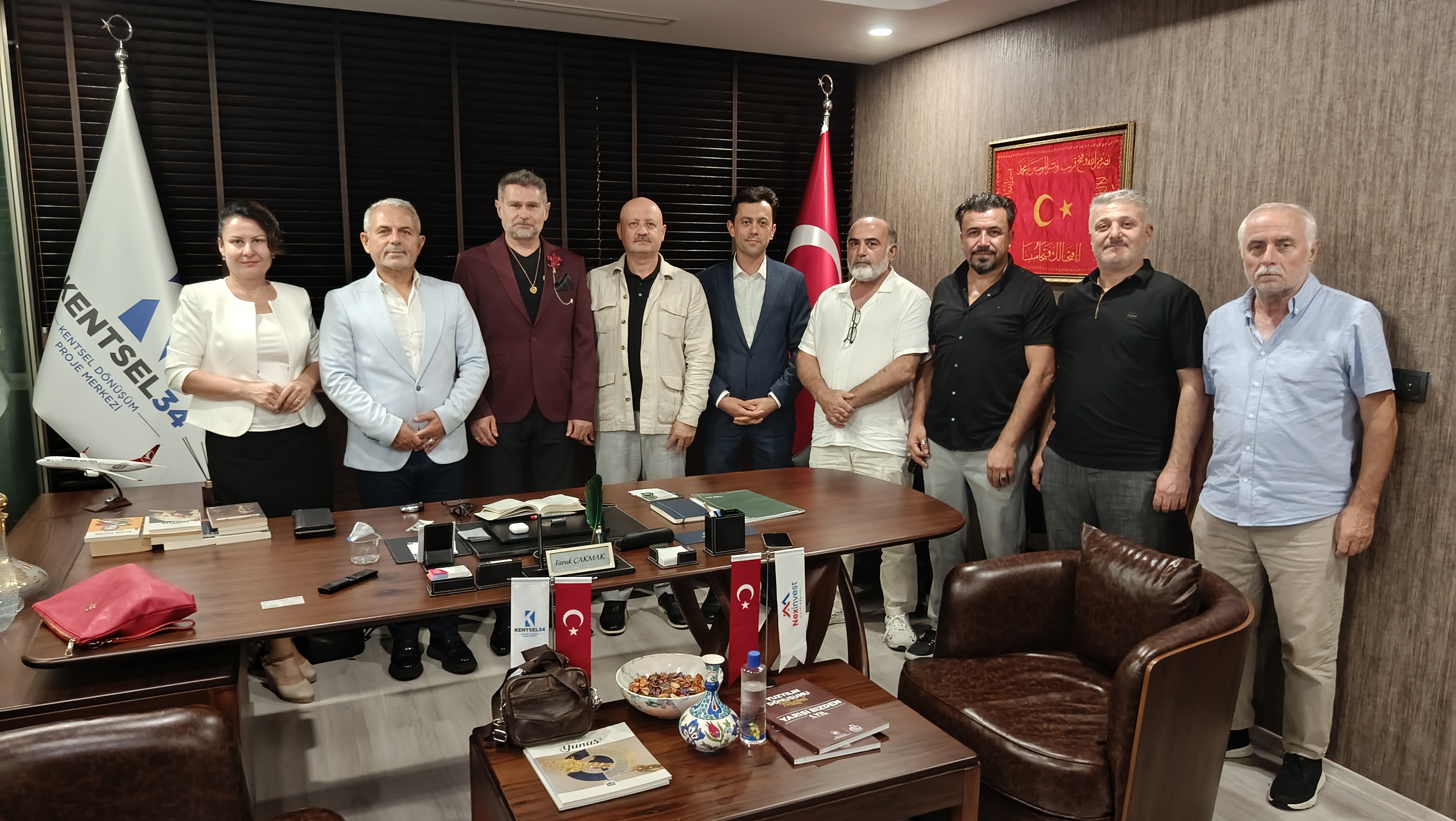 Akif Yener’den DÜZDEF’e anlamlı ziyaret