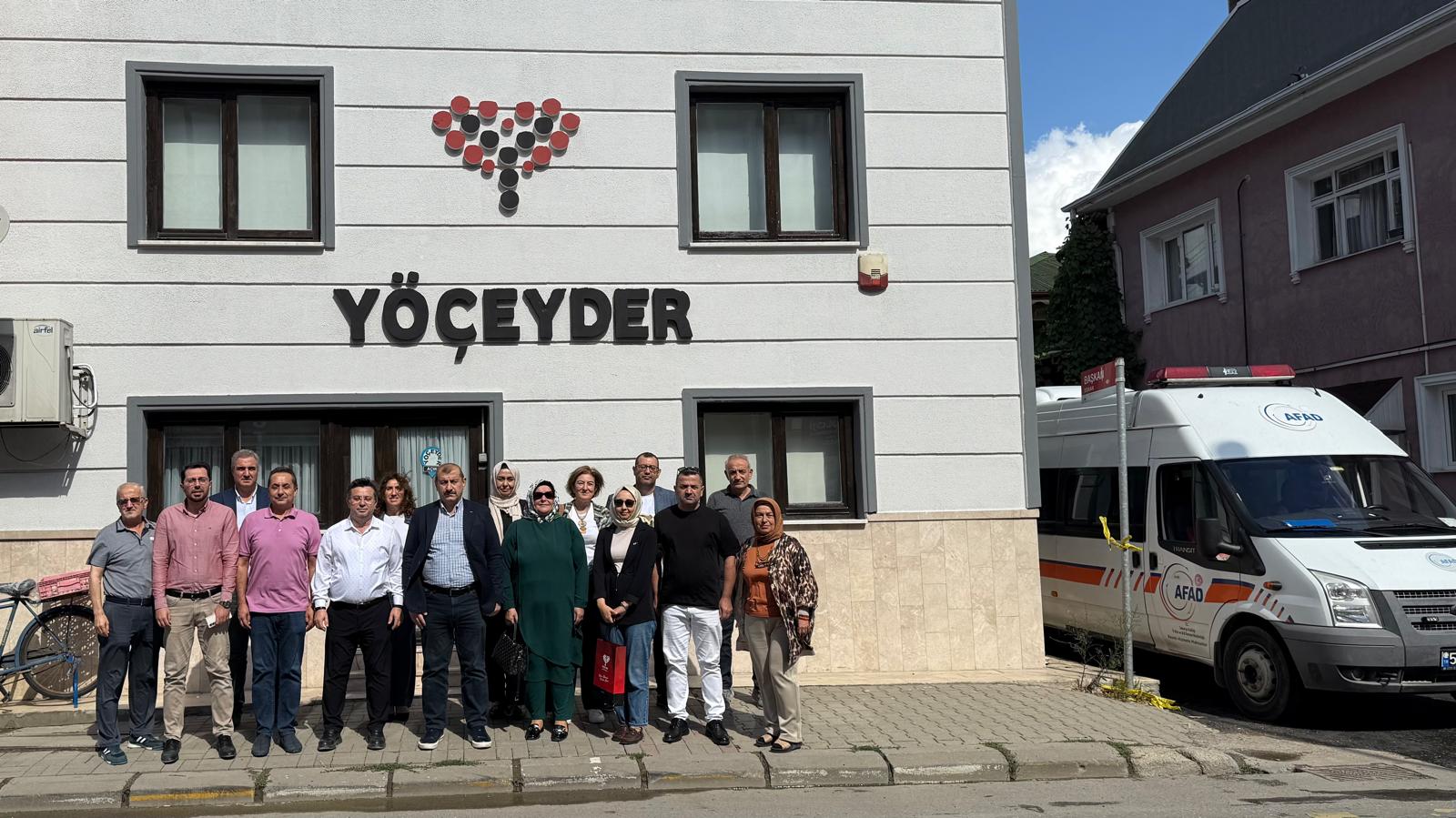 YÖÇEYDER’e anlamlı ziyaret