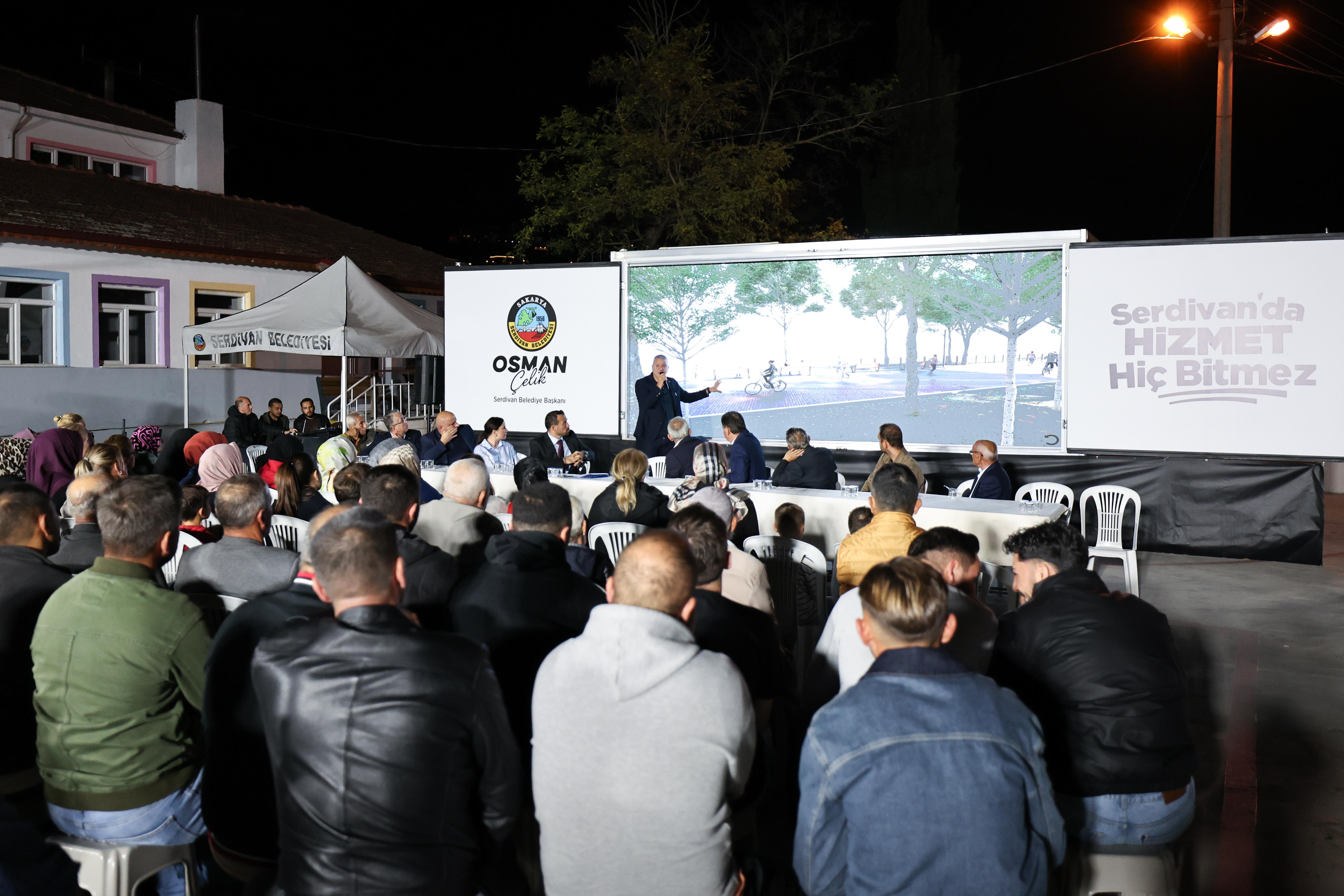 Esentepe’de Vatandaş Sordu Başkan Cevapladı