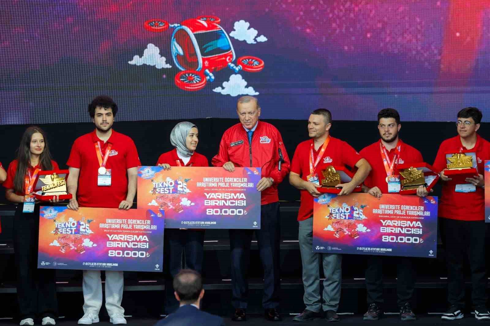 SUBÜ Teknofest 2025’te 9 ödülün sahibi oldu