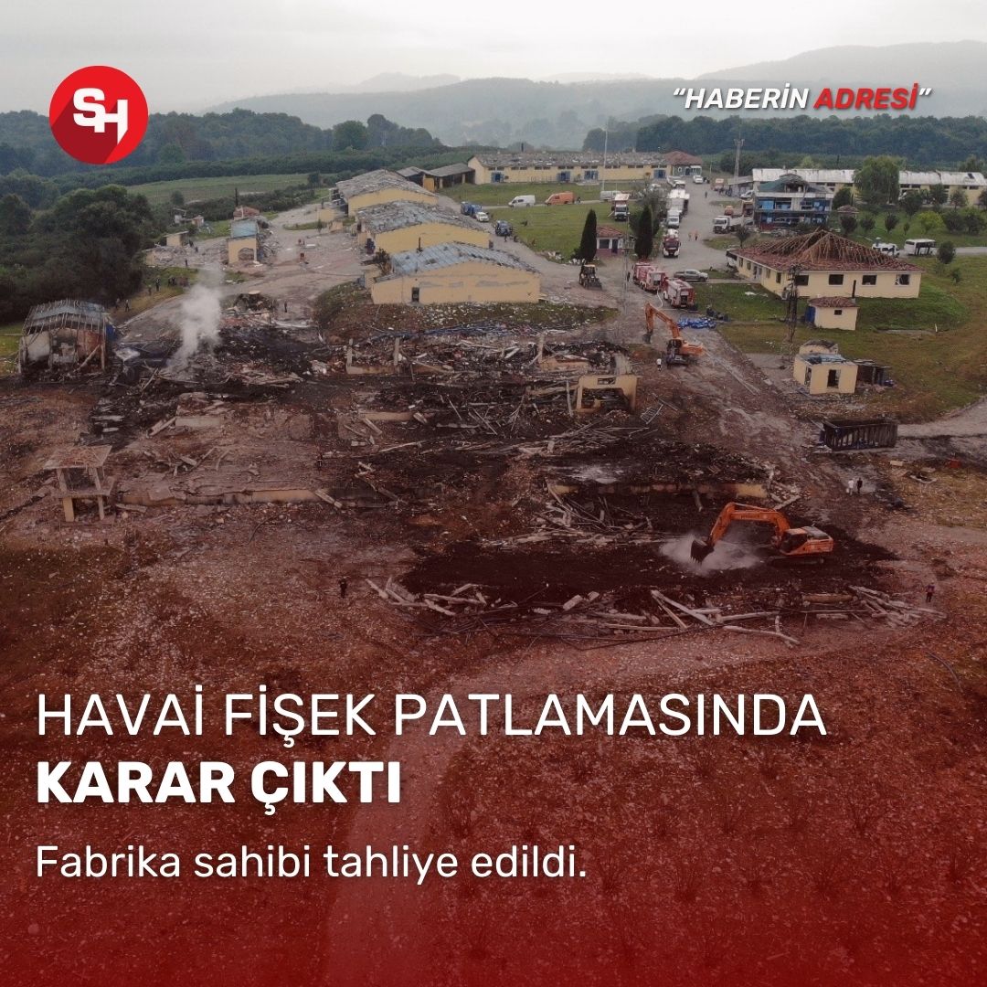 Havai fişek patlaması davasında 