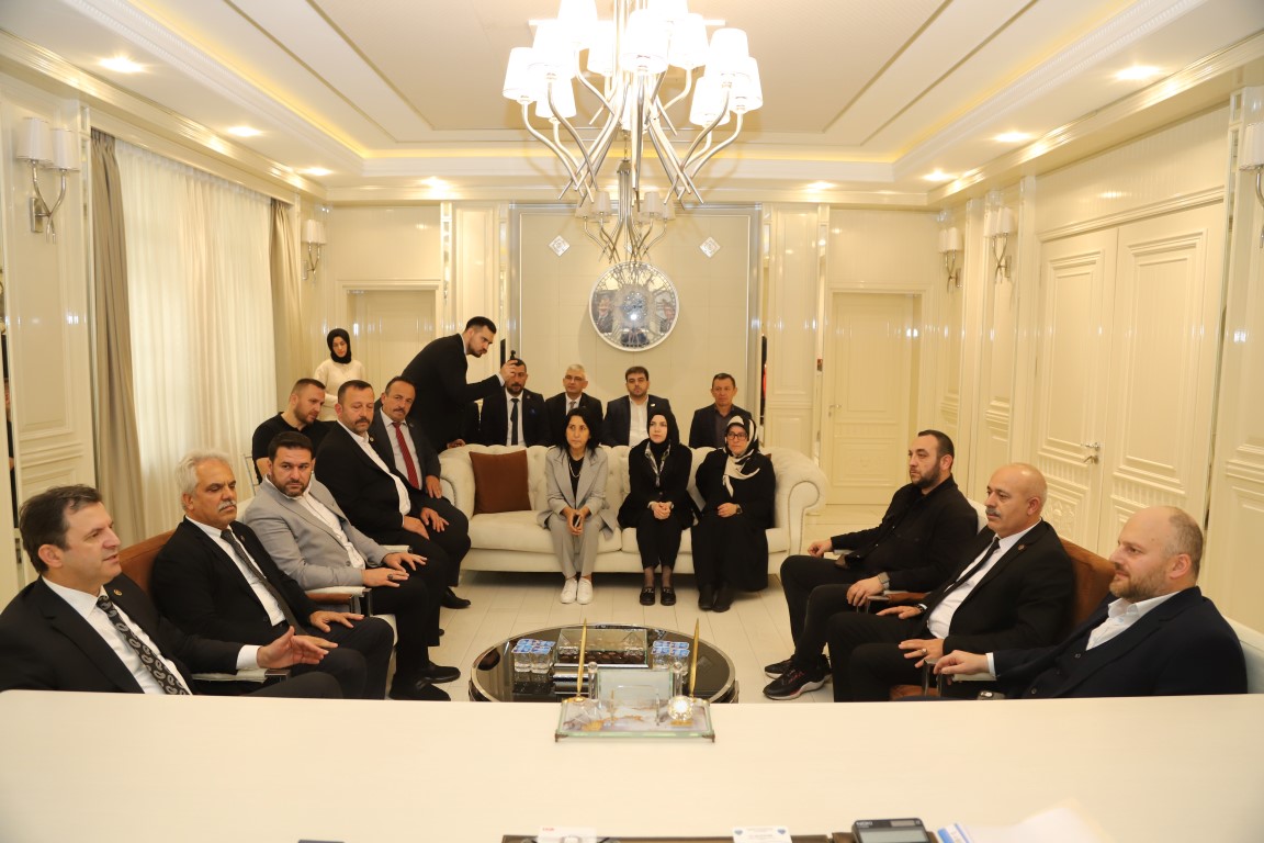 BBP Heyetinden Hendek Belediyesine Birlik ve Dayanışma Ziyareti
