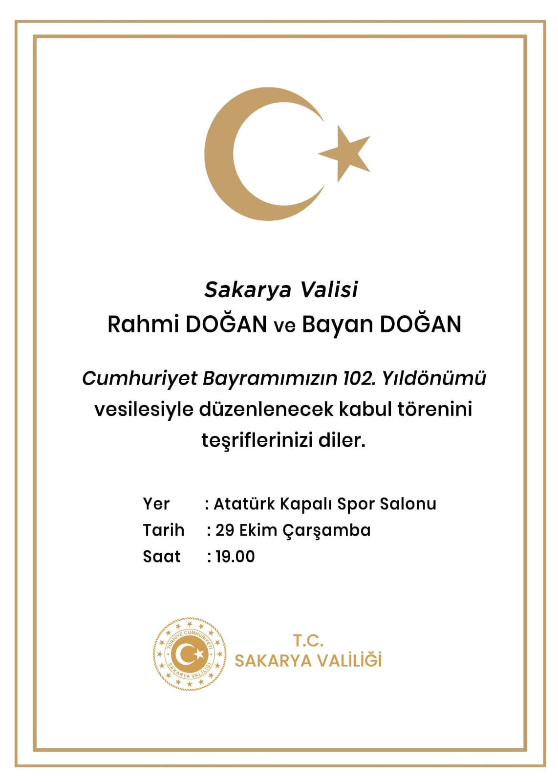 Cumhuriyetin 102. Yılı Gurur ve Coşkuyla Kutlanıyor