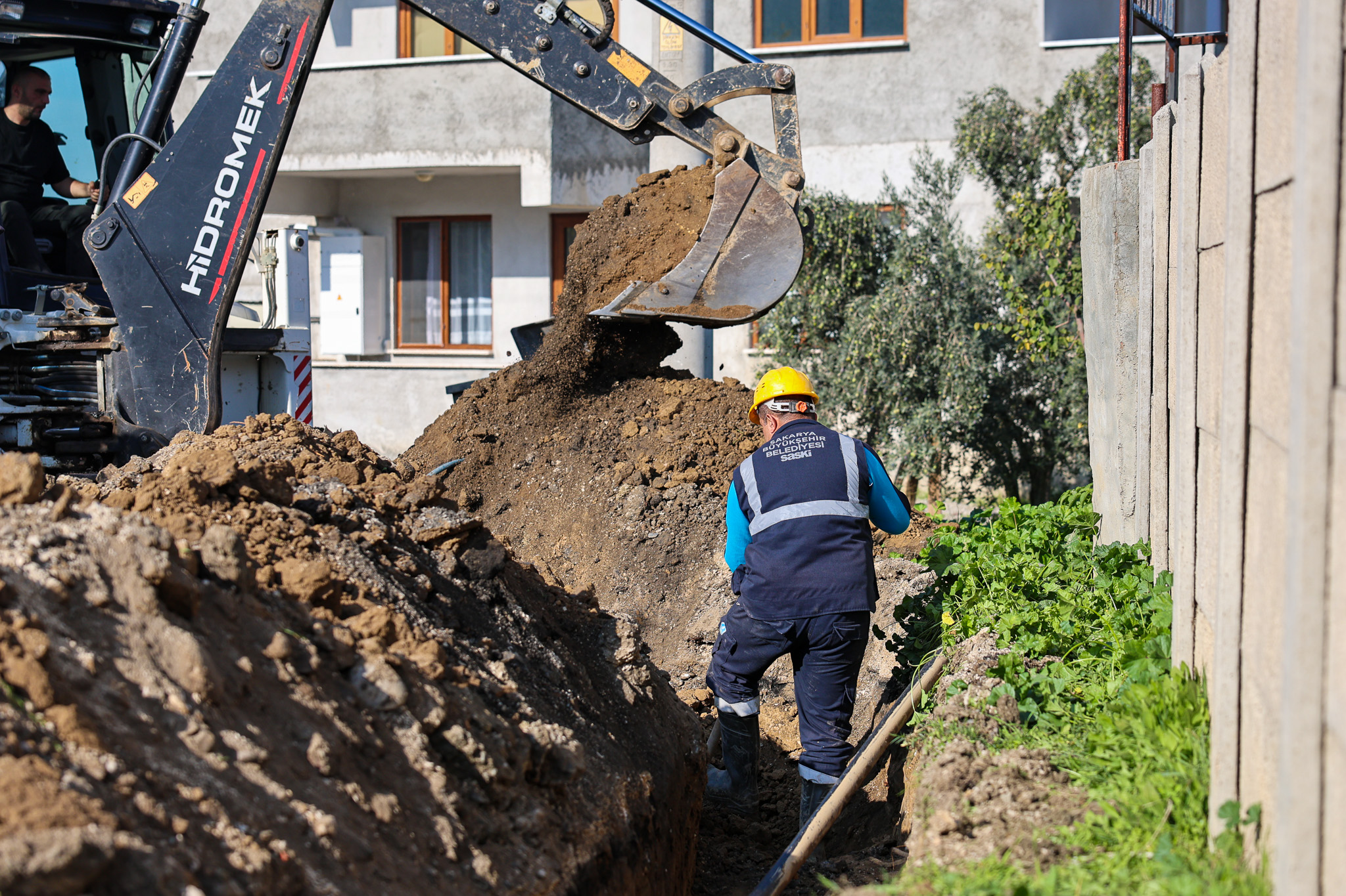 Sarıgazi Mahallesi’nde 1,5 Kilometrelik Yeni Su Hattı Tamamlandı