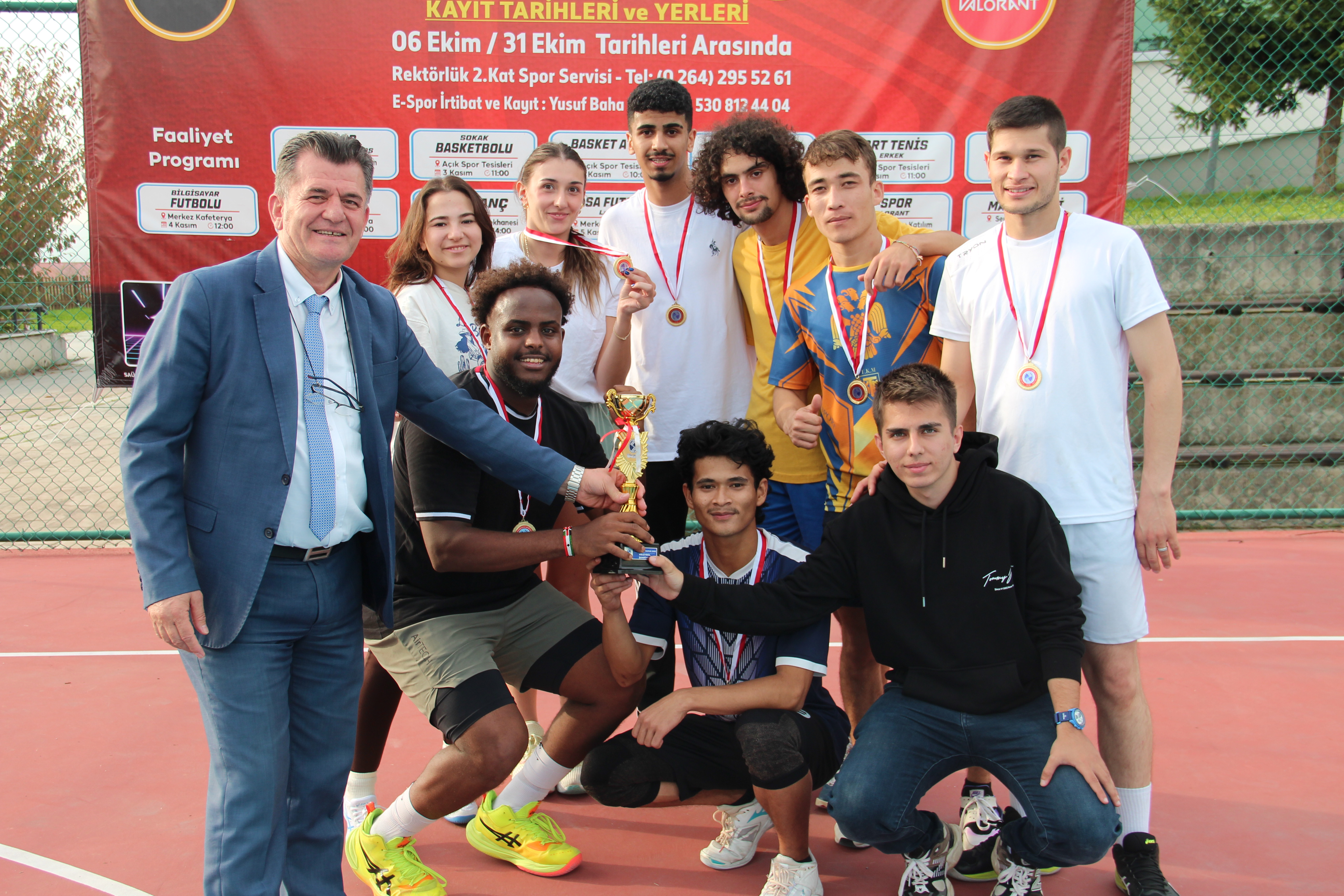 Sakarya Üniversitesinde Cumhuriyet Kupası Heyecanı