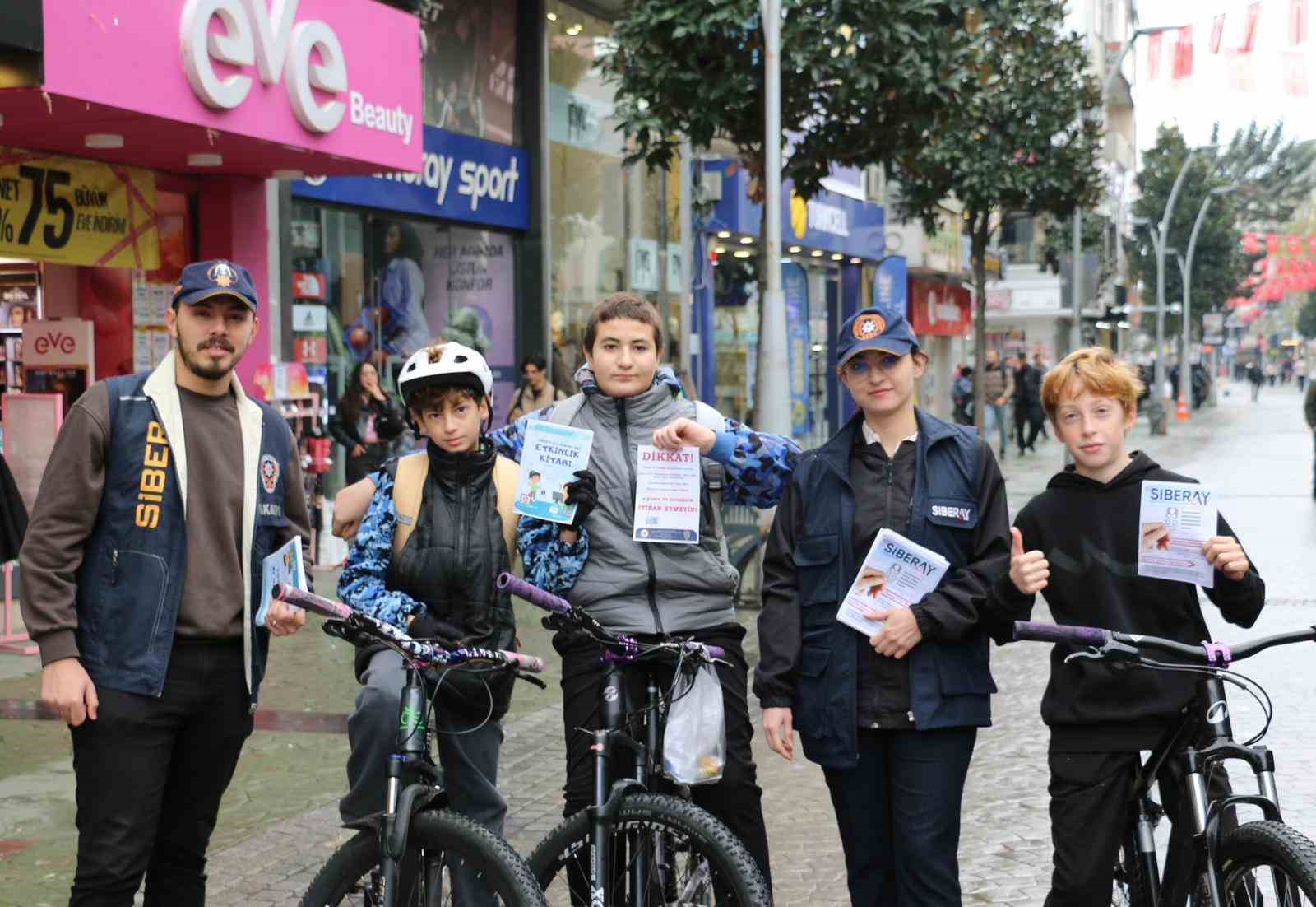 Sakarya polisinden siber suçlara karşı bilinçlendirme çalışması