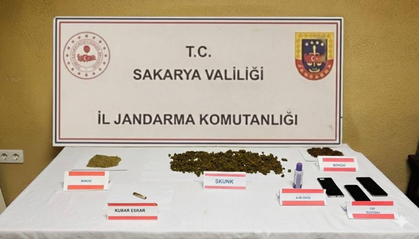Jandarmadan uyuşturucu baskını: Ev sahibi tutuklandı