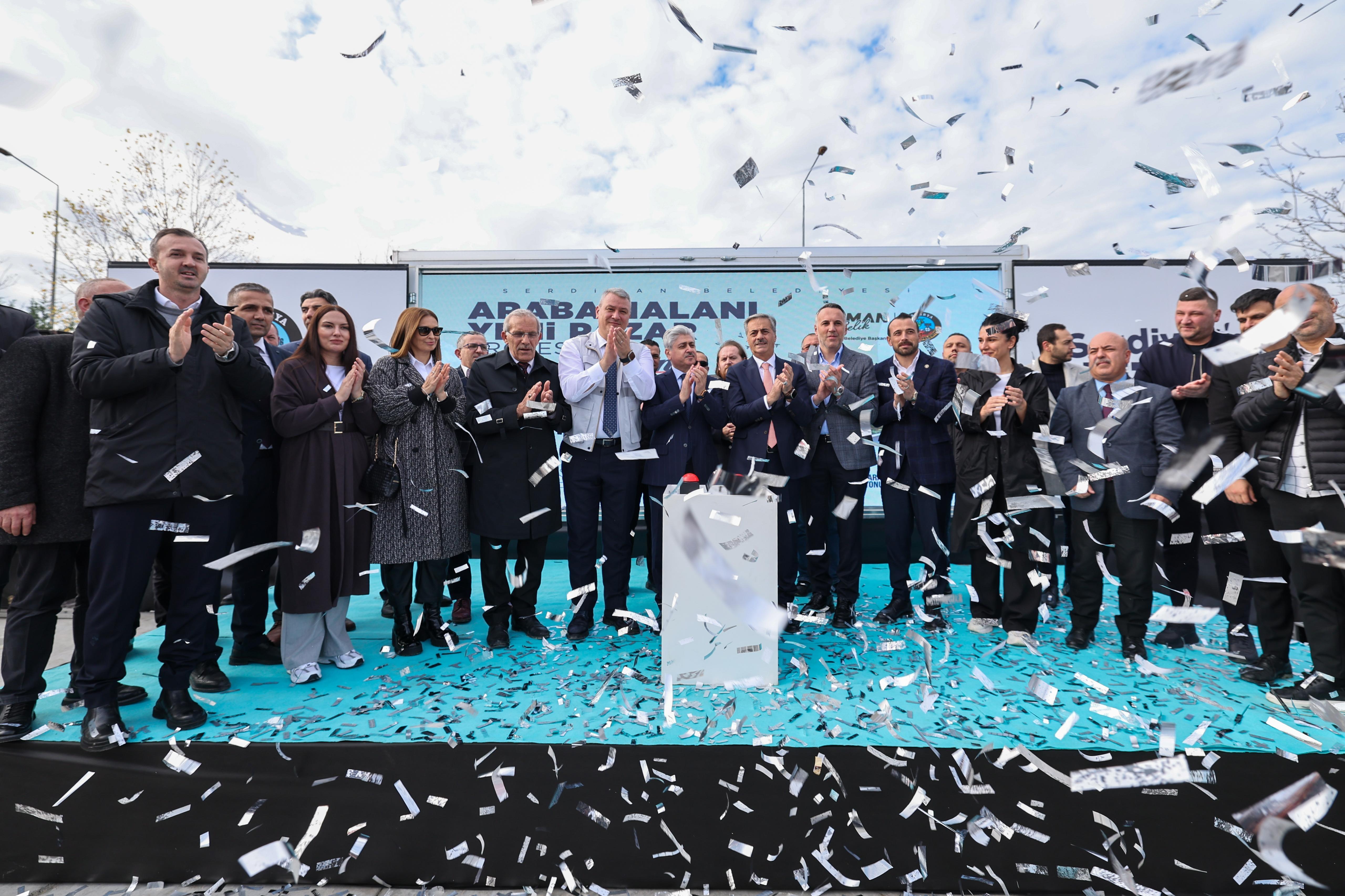 Serdivan’da Yeni Pazar Projesinin Temeli Atıldı