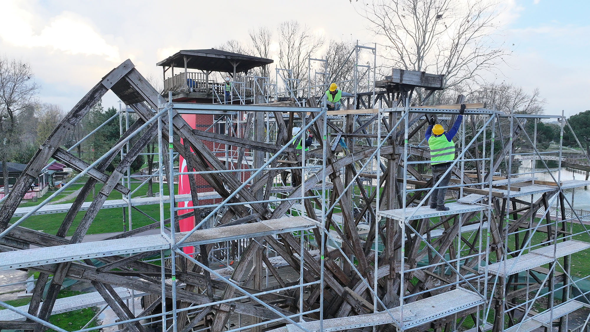 Tarihi Çark’ta Restorasyon Başladı