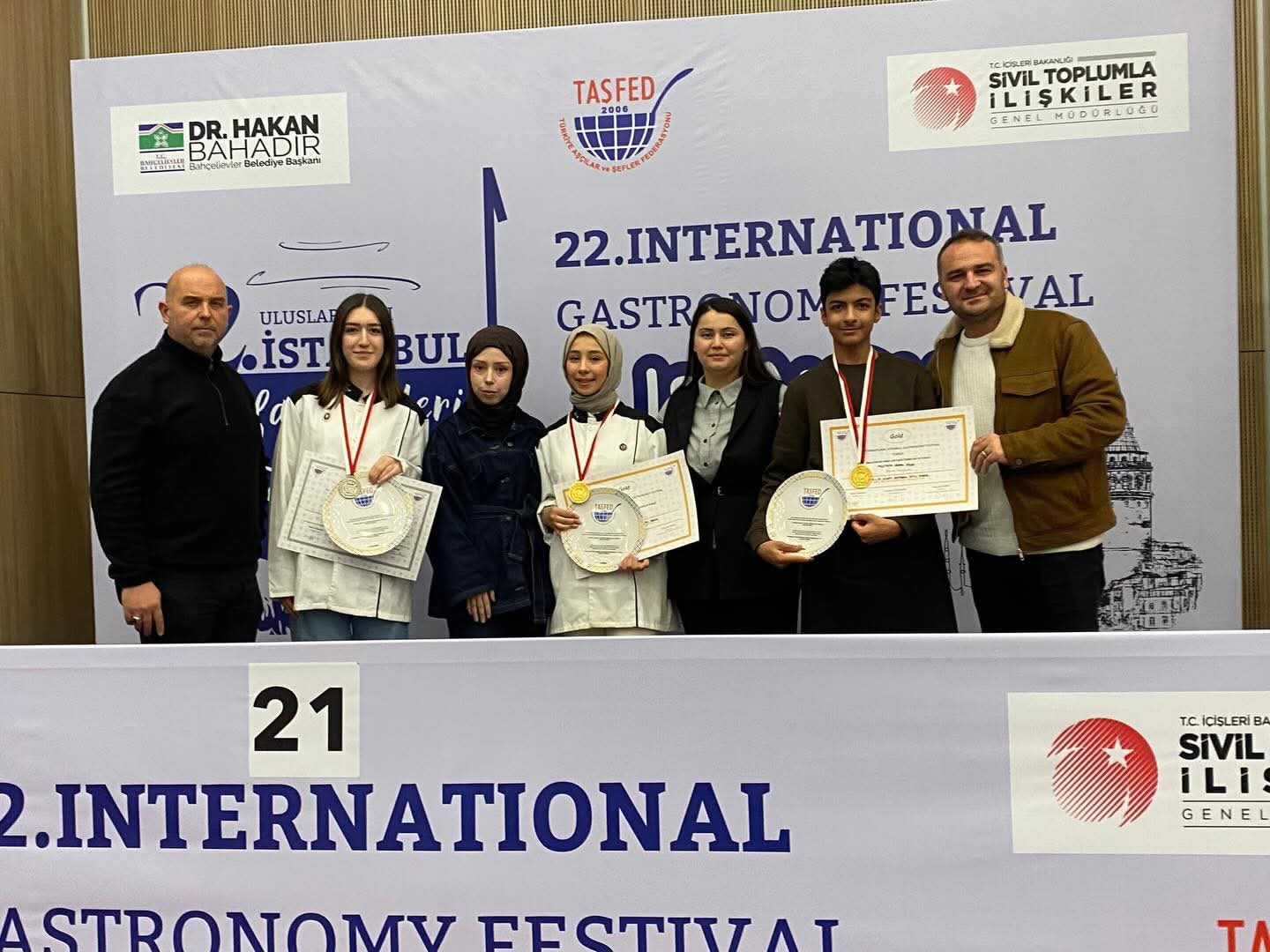 Taraklı ÇPAL’den Uluslararası Mutfak Zaferi