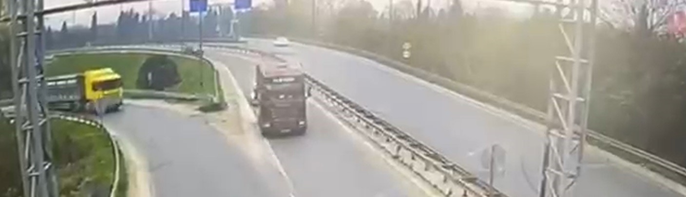 Camiden elektronik eşya, istasyondan tır çalan şüpheli TEM’de yakalandı