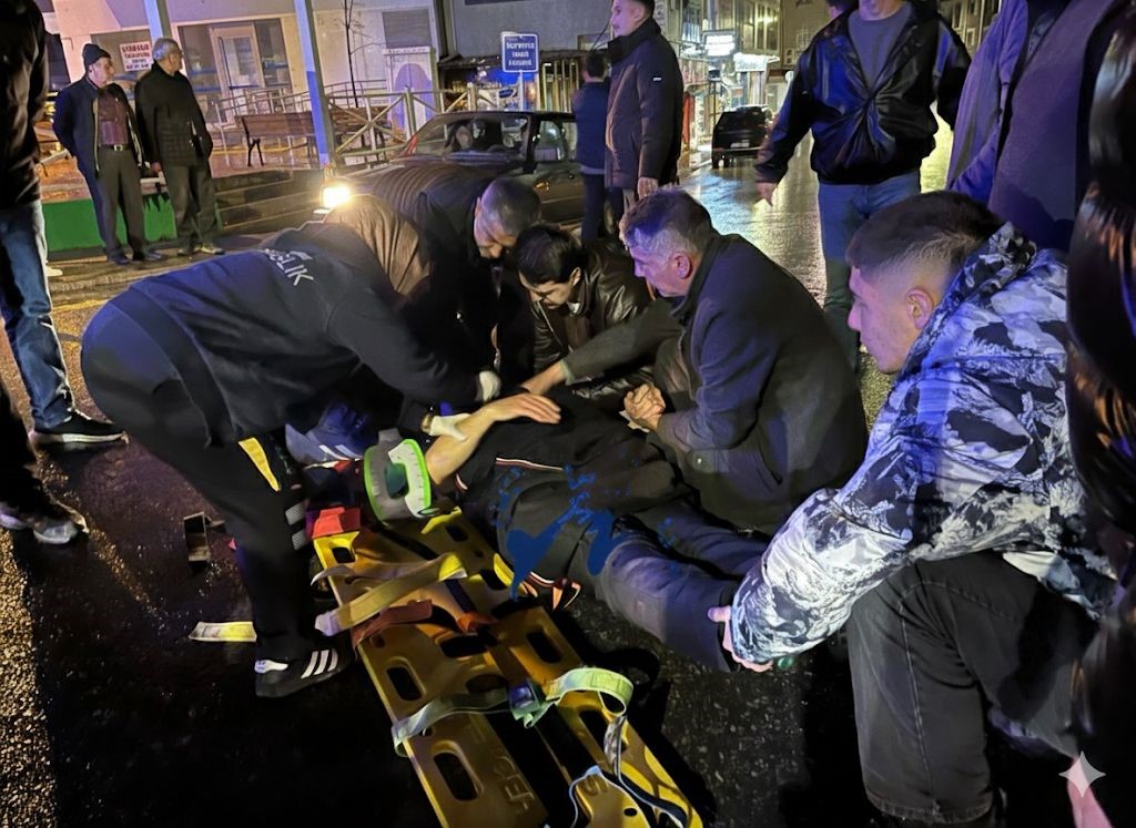 Sakarya’da otomobilin çarptığı yaya yaralandı, sürücü aranıyor