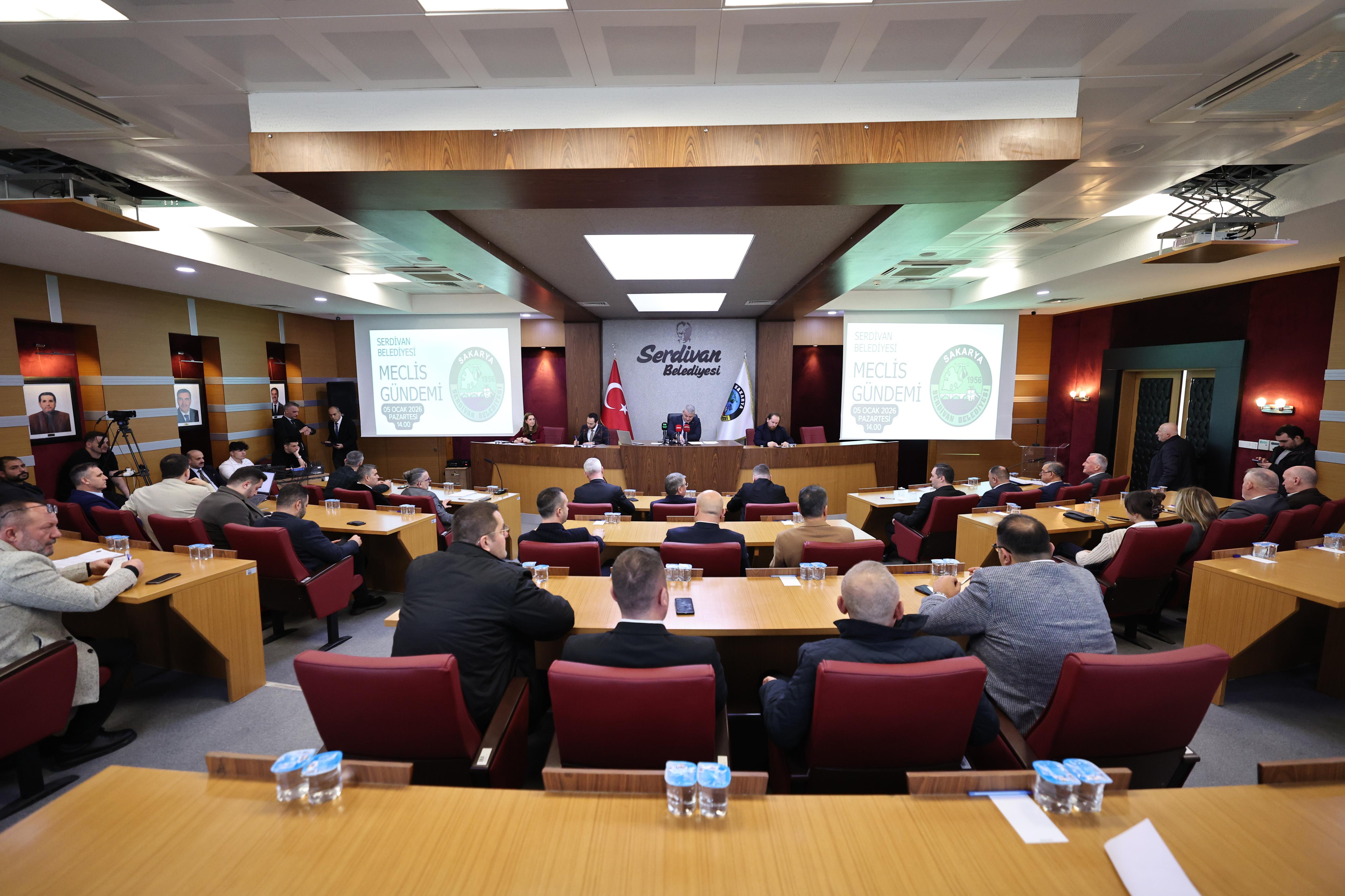 Serdivan’da 2026’nın İlk Meclisi Toplandı: Yatırım ve Proje Vurgusu