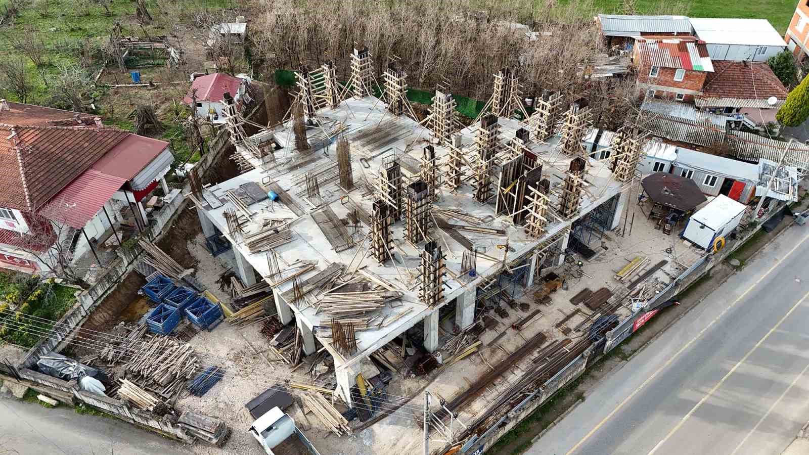 Karapürçek’te sosyal yaşamın merkezi olacak SGM yükseliyor