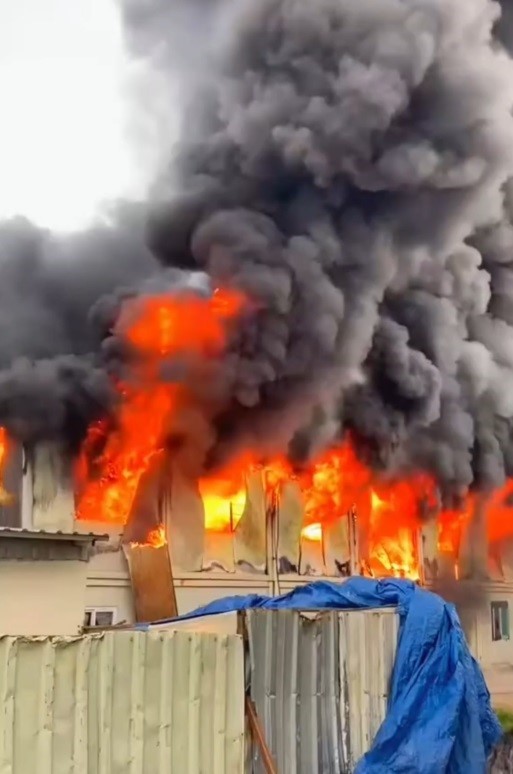 Şehir hastanesi yangınıyla ilgili yeni görüntüler ortaya çıktı