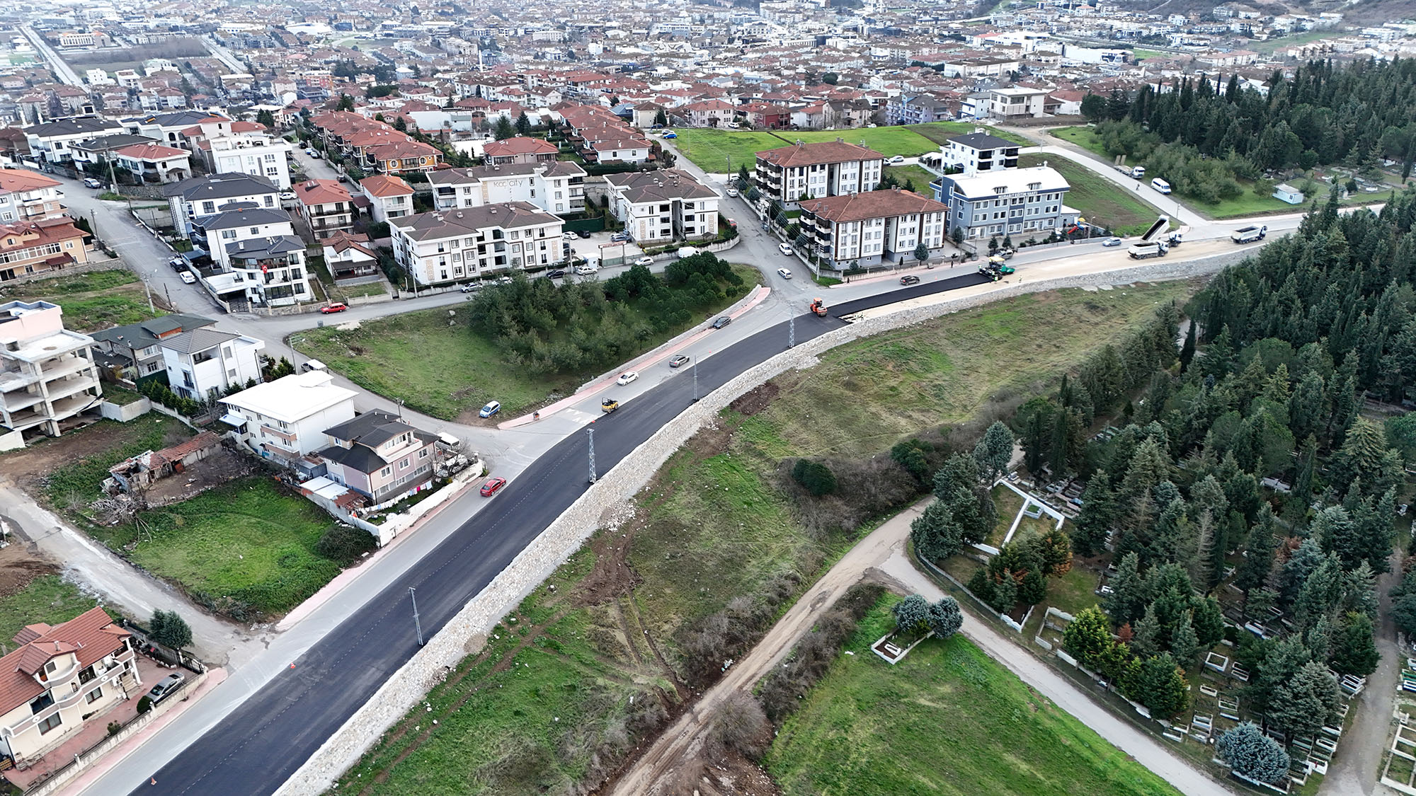 Serdivan Trafiğine Nefes Aldıracak Yol Tamamlandı
