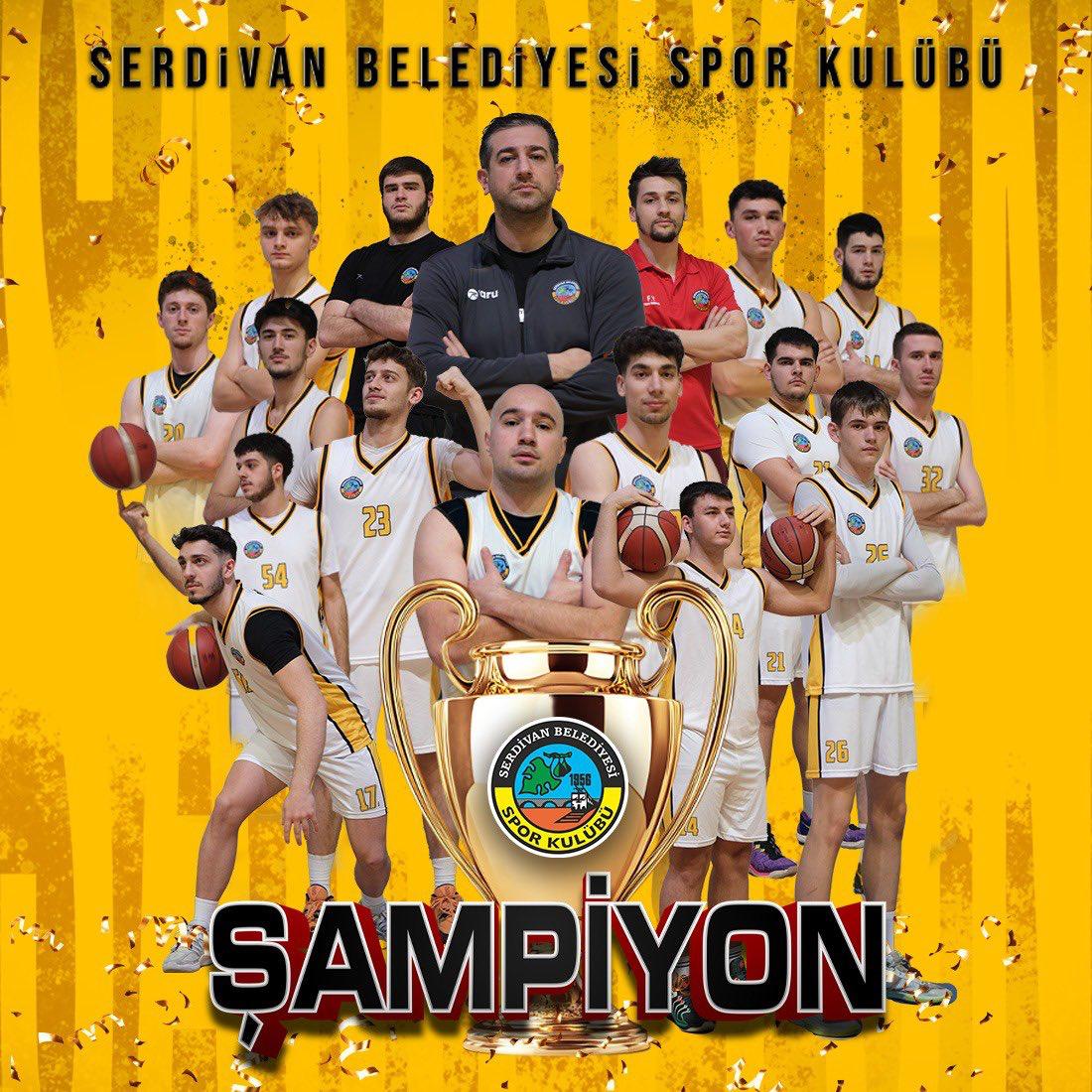 Serdivan U-18 Basketbolda Şampiyon Oldu