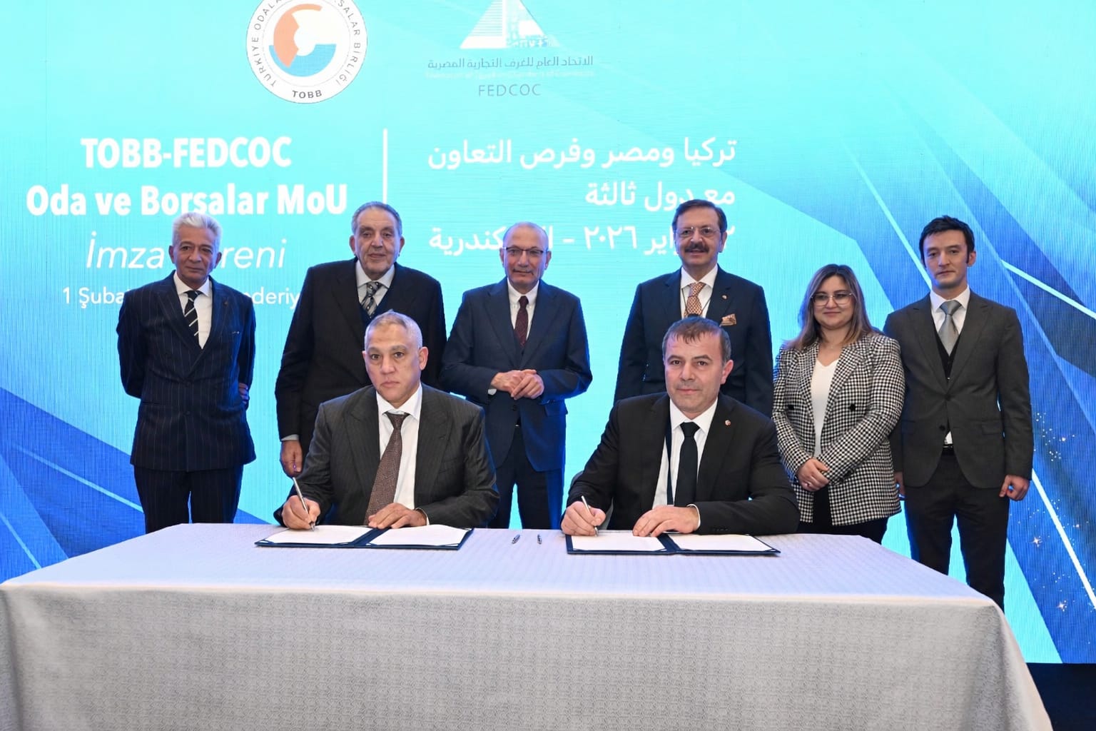 Sakarya Ticaret Borsası, Türkiye–Mısır İş Birliği Forumu’nda Yer Aldı