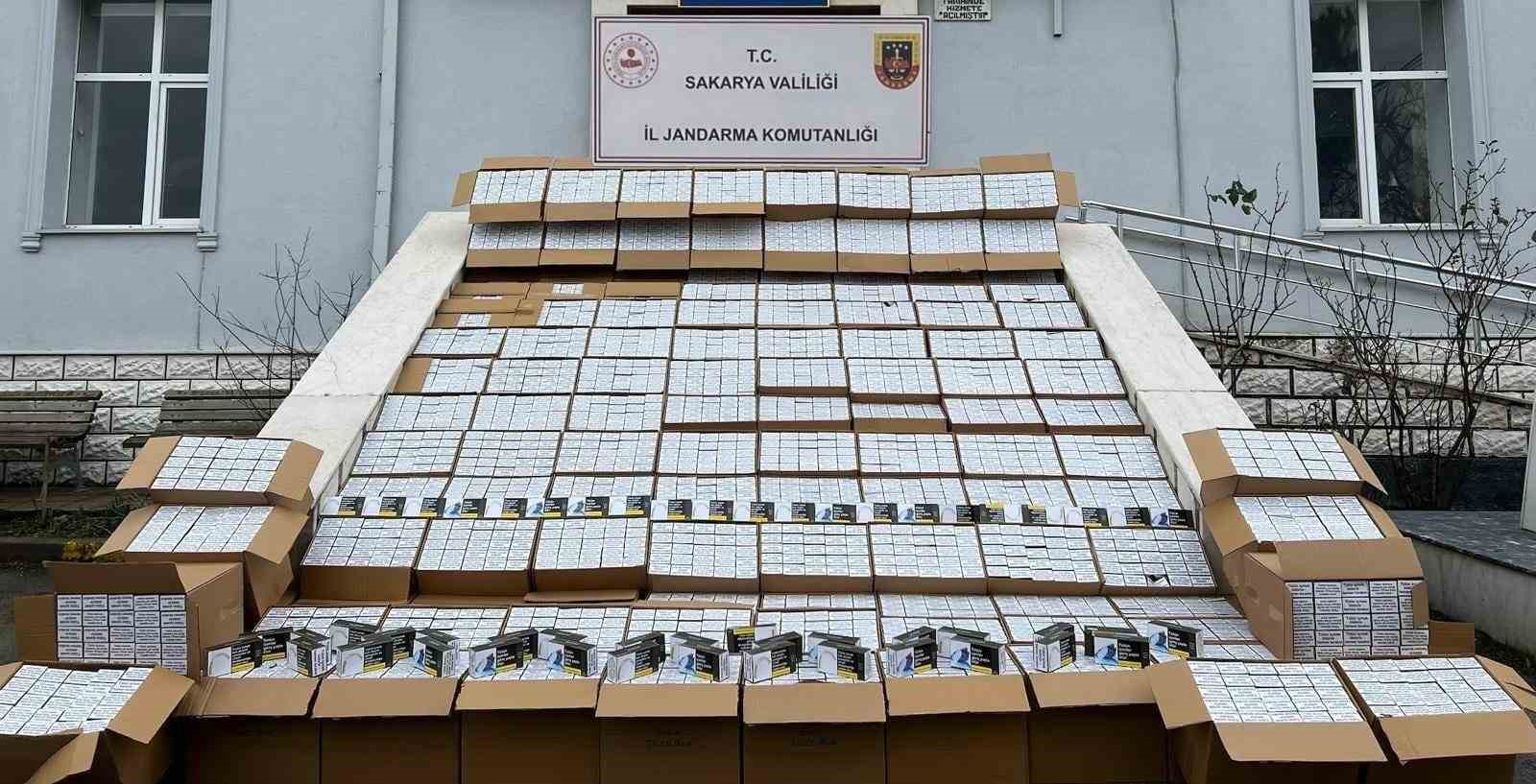 Sakarya’da kaçakçılara jandarma operasyonu: 3 ilçede 5 şüpheli gözaltına alındı