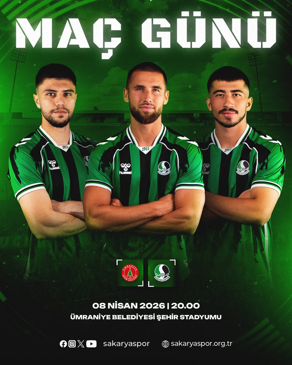 Sakaryaspor Ümraniye Deplasmanında Sahaya Çıkıyor