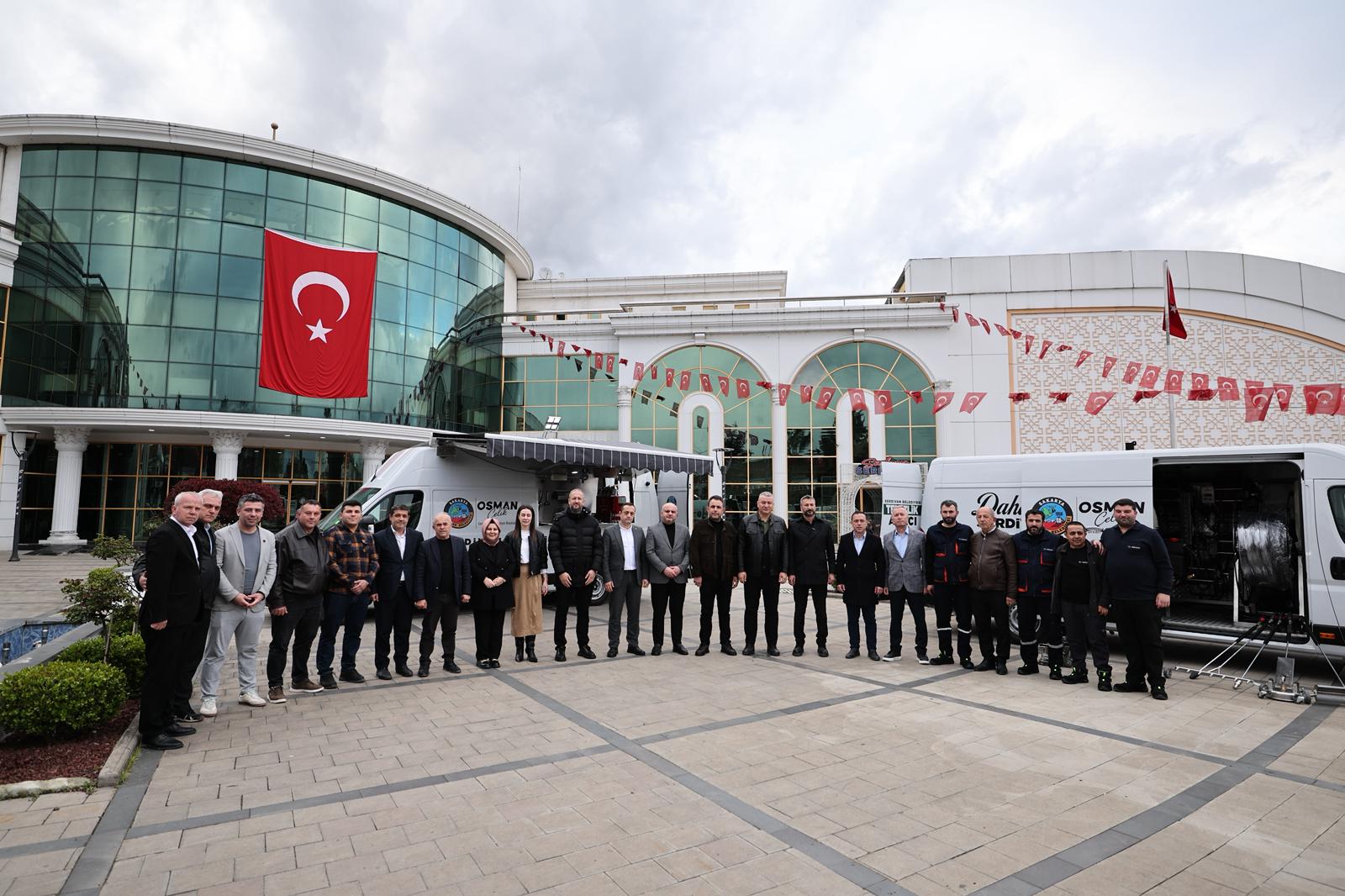 Serdivan araç filosunu güçlendiriyor