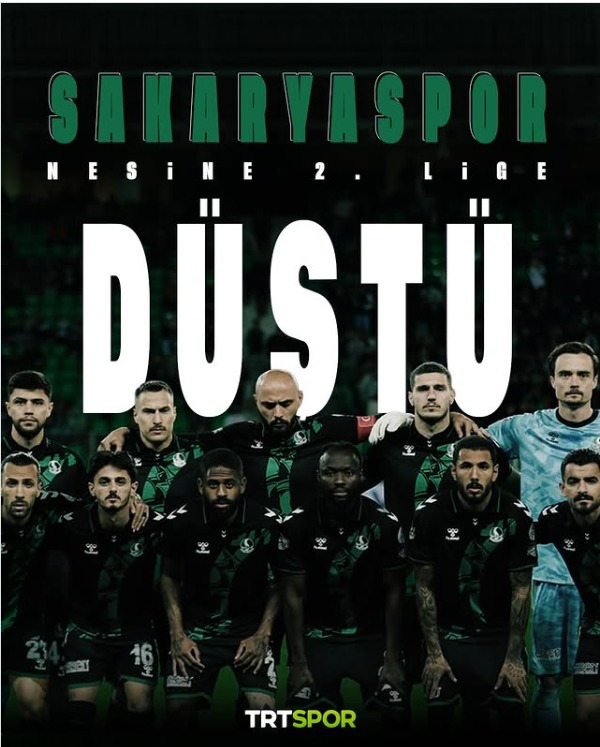 Sakaryaspor 1. Lig’e veda etti