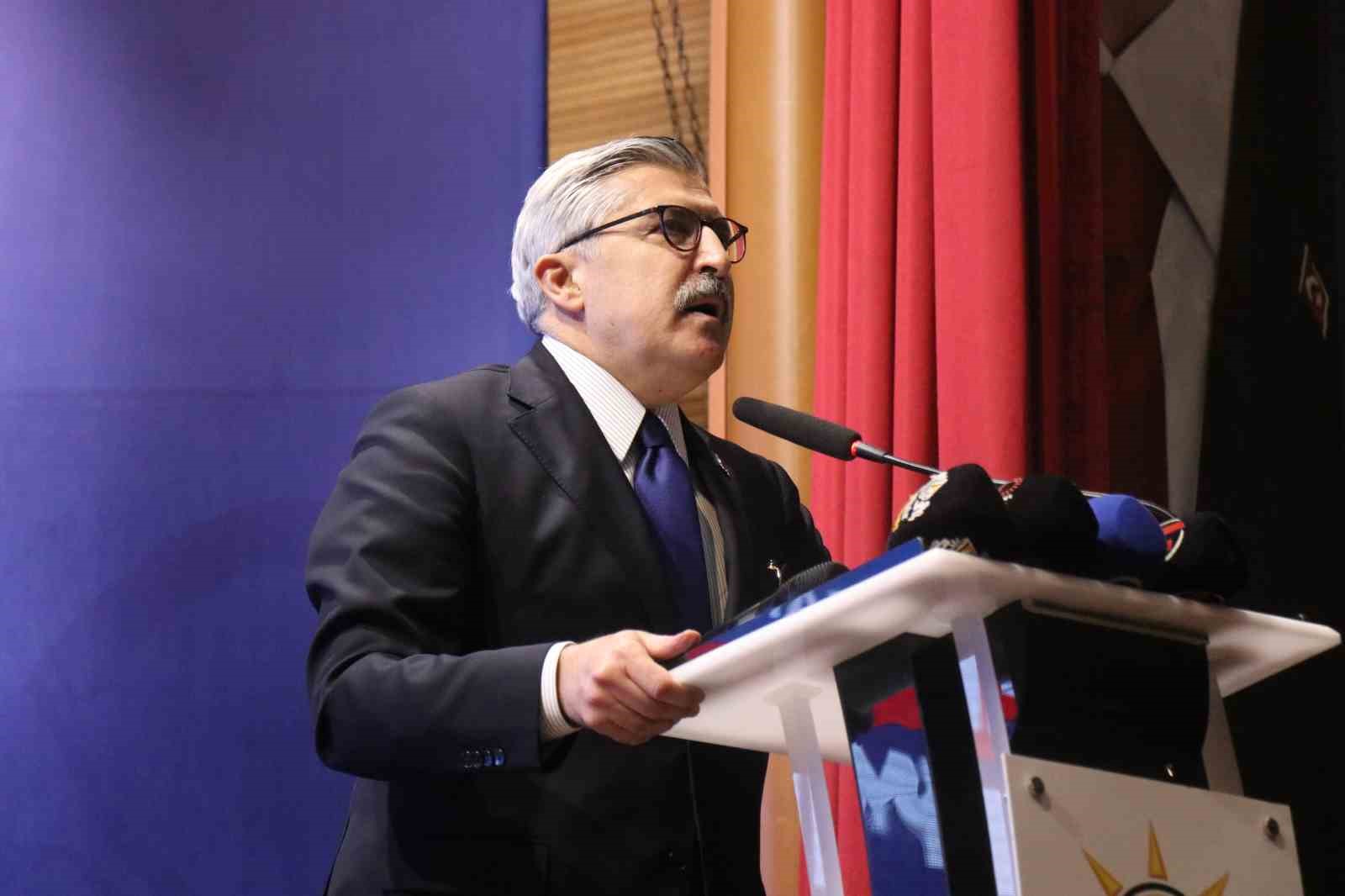 AK Parti Genel Başkan Yardımcısı Yayman: 