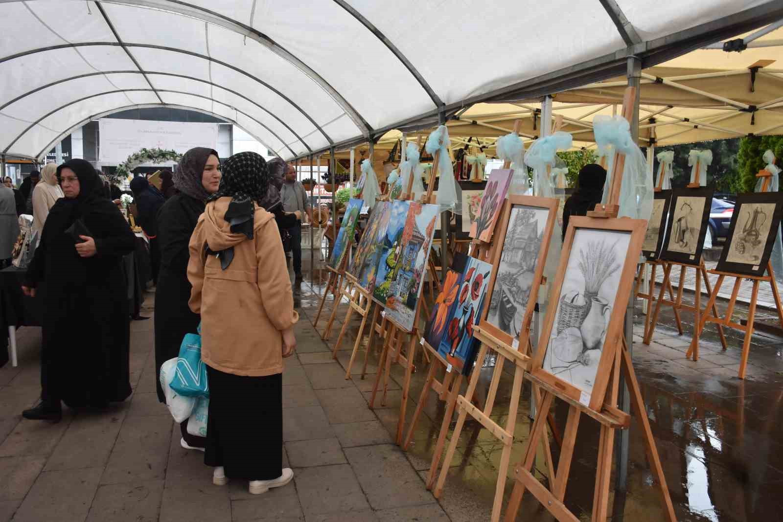 Kadınların başarı hikayesi sergiye dönüştü
