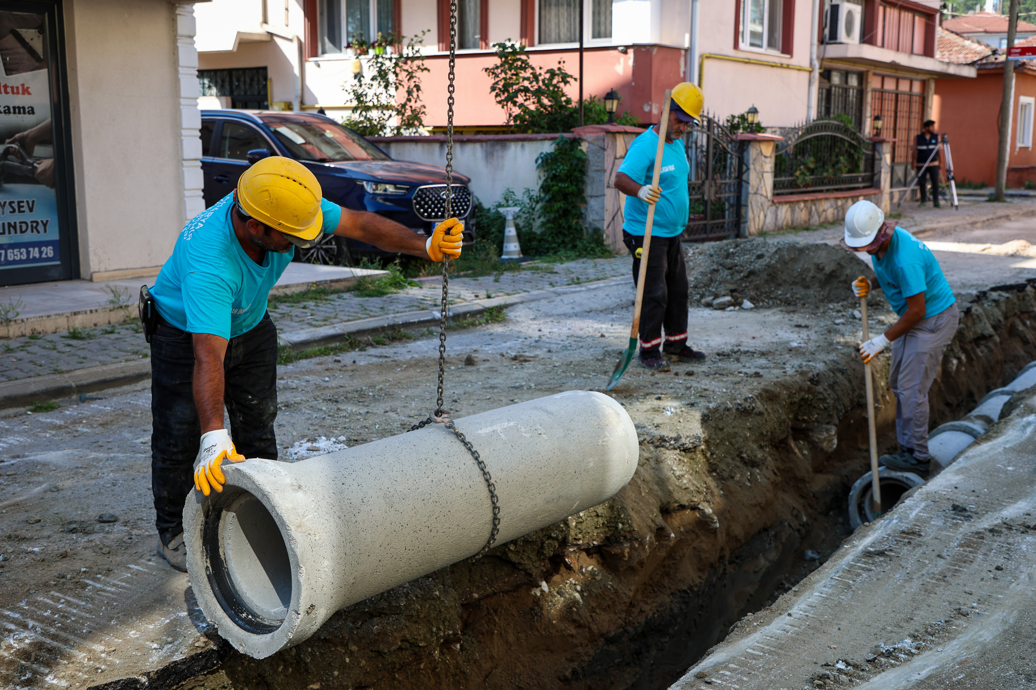Şirinevler Mahallesi’ne 1.400 Metrelik Yağmur Suyu Hattı