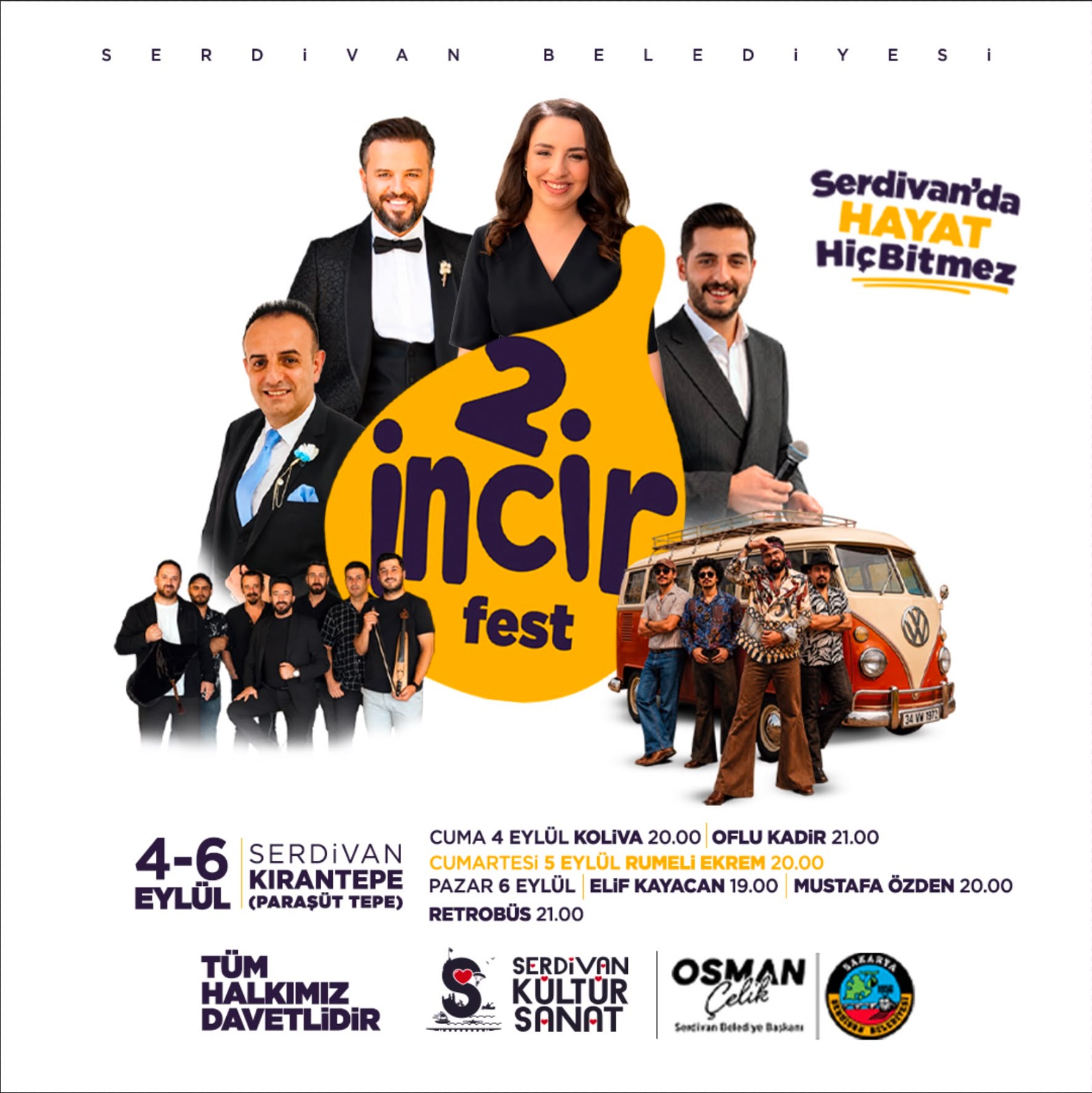 Serdivan’da 2. İncir Festivali 4 Eylül’de Başlıyor